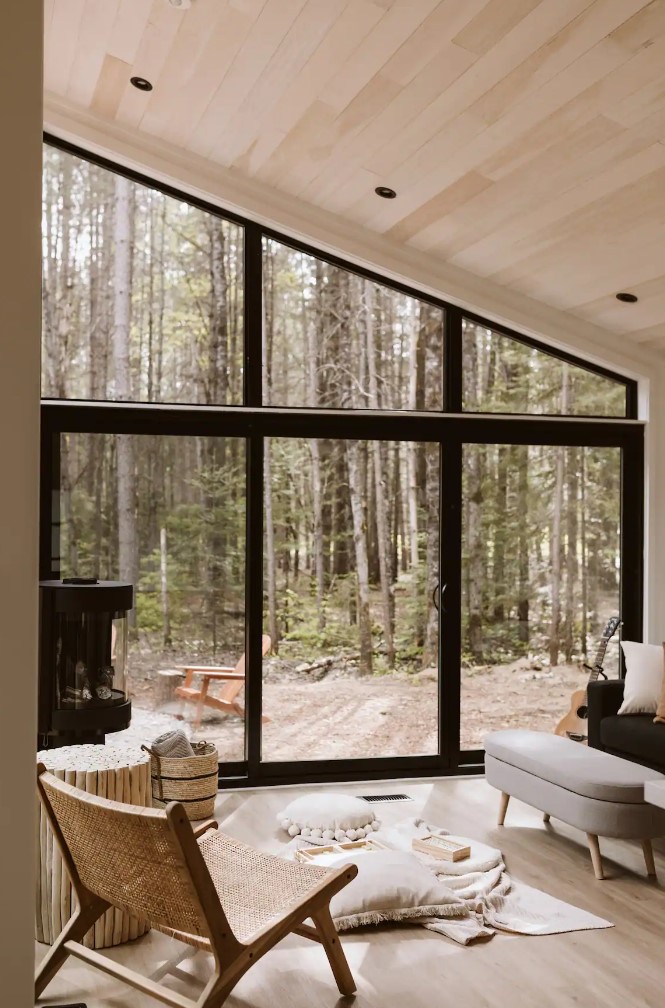 modern log cabins Ontario - On Cabin Time - chalets au bord de l'eau Ontario Canada